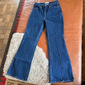 Abercrombie & Fitch Dark Blue Flare Jeans